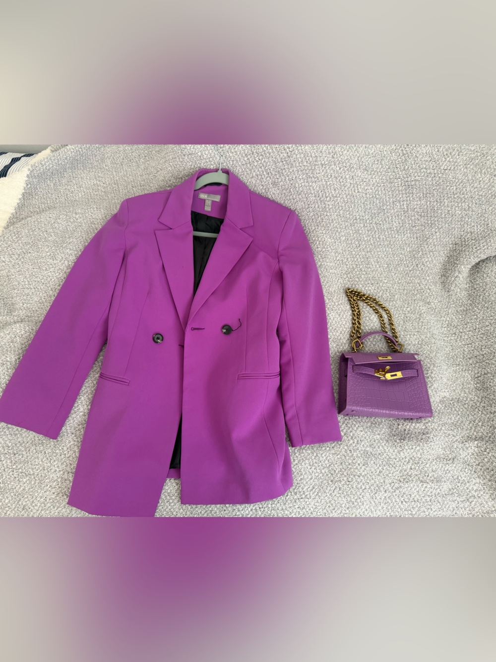 ASOS Bright Purple Tailored Blazer